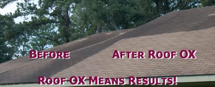 Roof Cleaner OX 3000 get your roof back