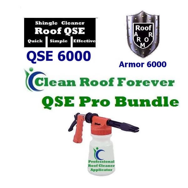 Pro Roof Cleaning Business Kit Roof QSE, Roof Armor & applicator