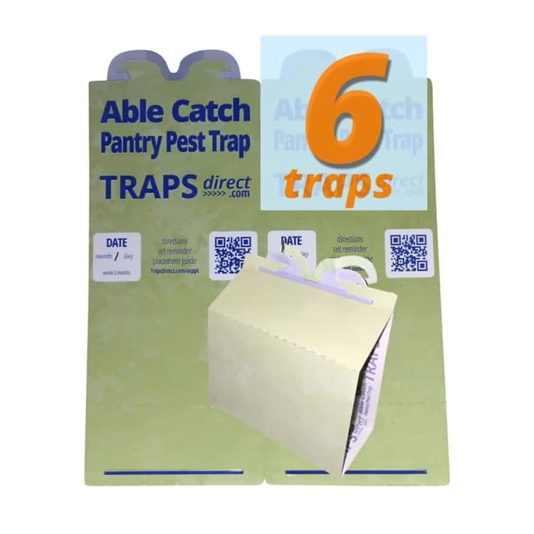 Faicuk Pantry Moth Traps with Pheromone Attractant 6 Traps 
