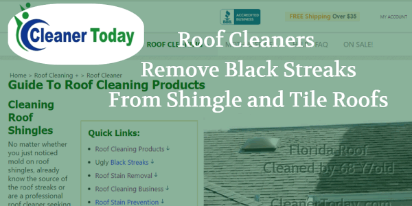 Roof Cleaner Guide OX or QSE